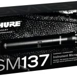 shure SM137-LC END ADDRESS CONDENSER MICROPHONE